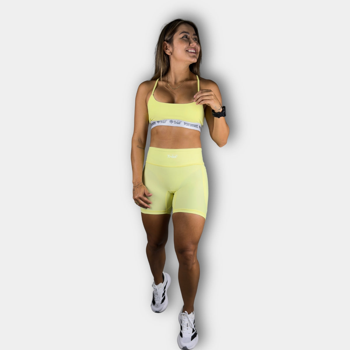 Licra Corta M 228055 Amarillo
