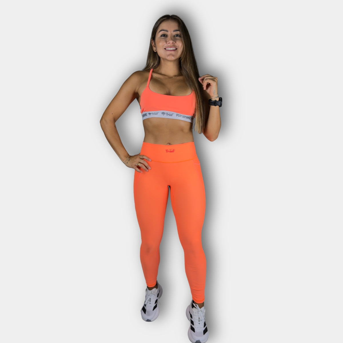 Licra Larga M 228061 Naranja