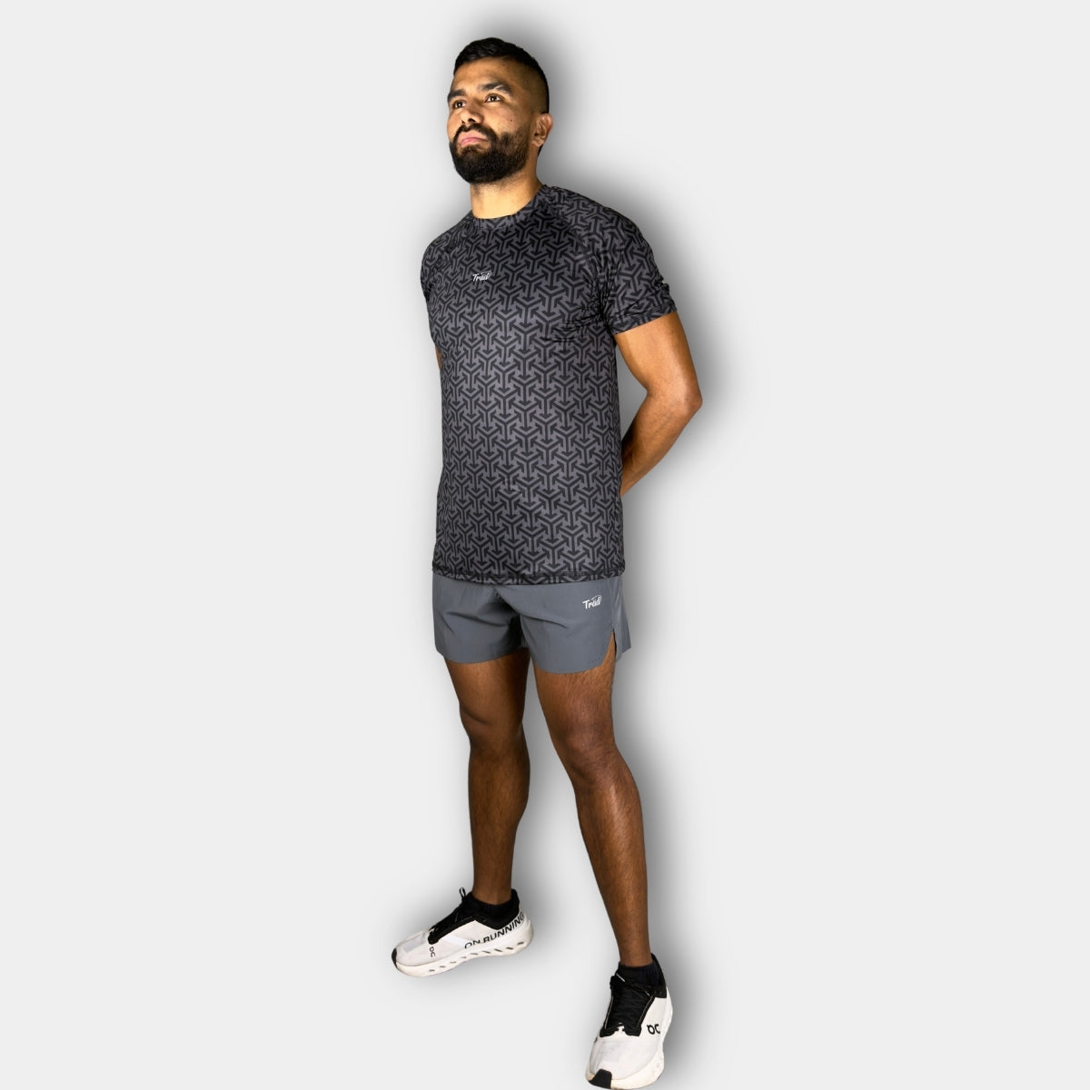 Pantaloneta Deportiva 228128 Gris Oscuro