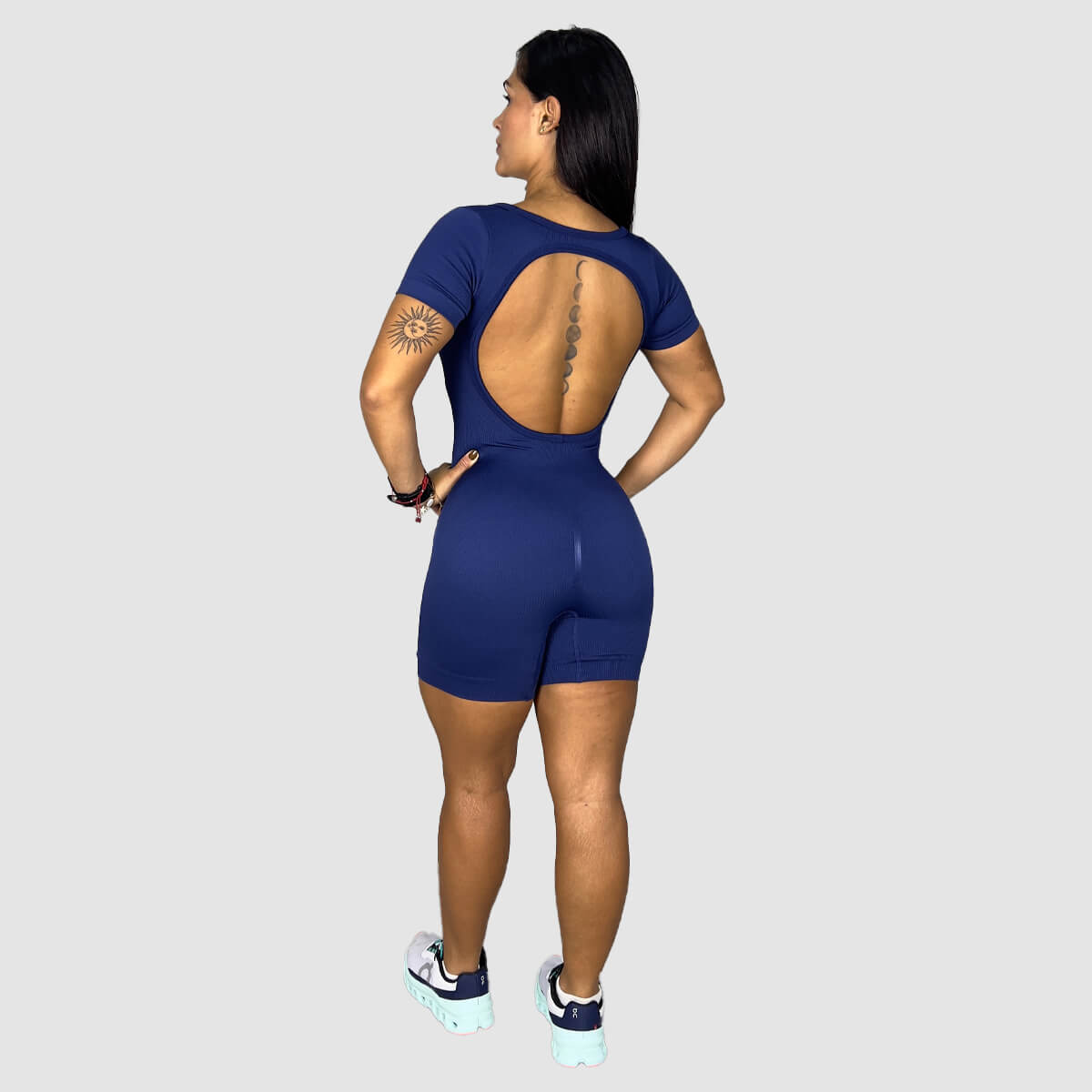Enterizo Corto Seamless T0278D