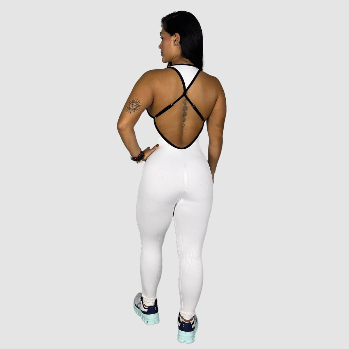 Enterizo Largo Seamless T0281D