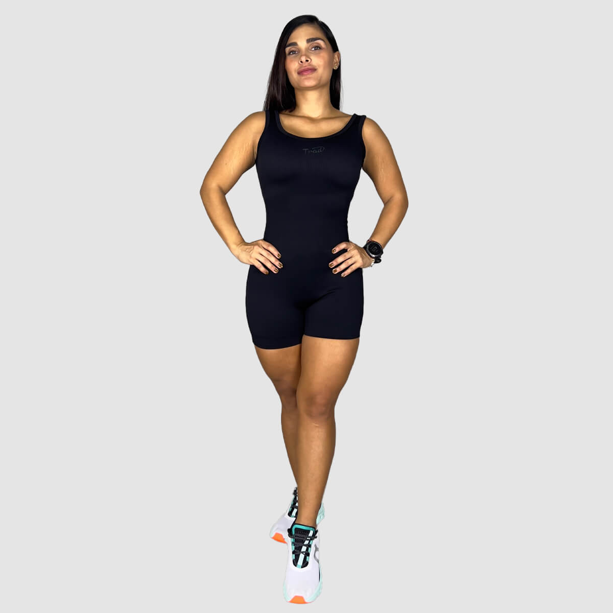Enterizo Corto Seamless T0284D