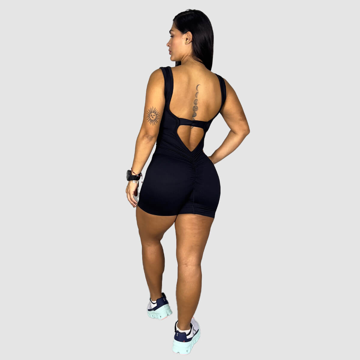 Enterizo Corto Seamless T0284D