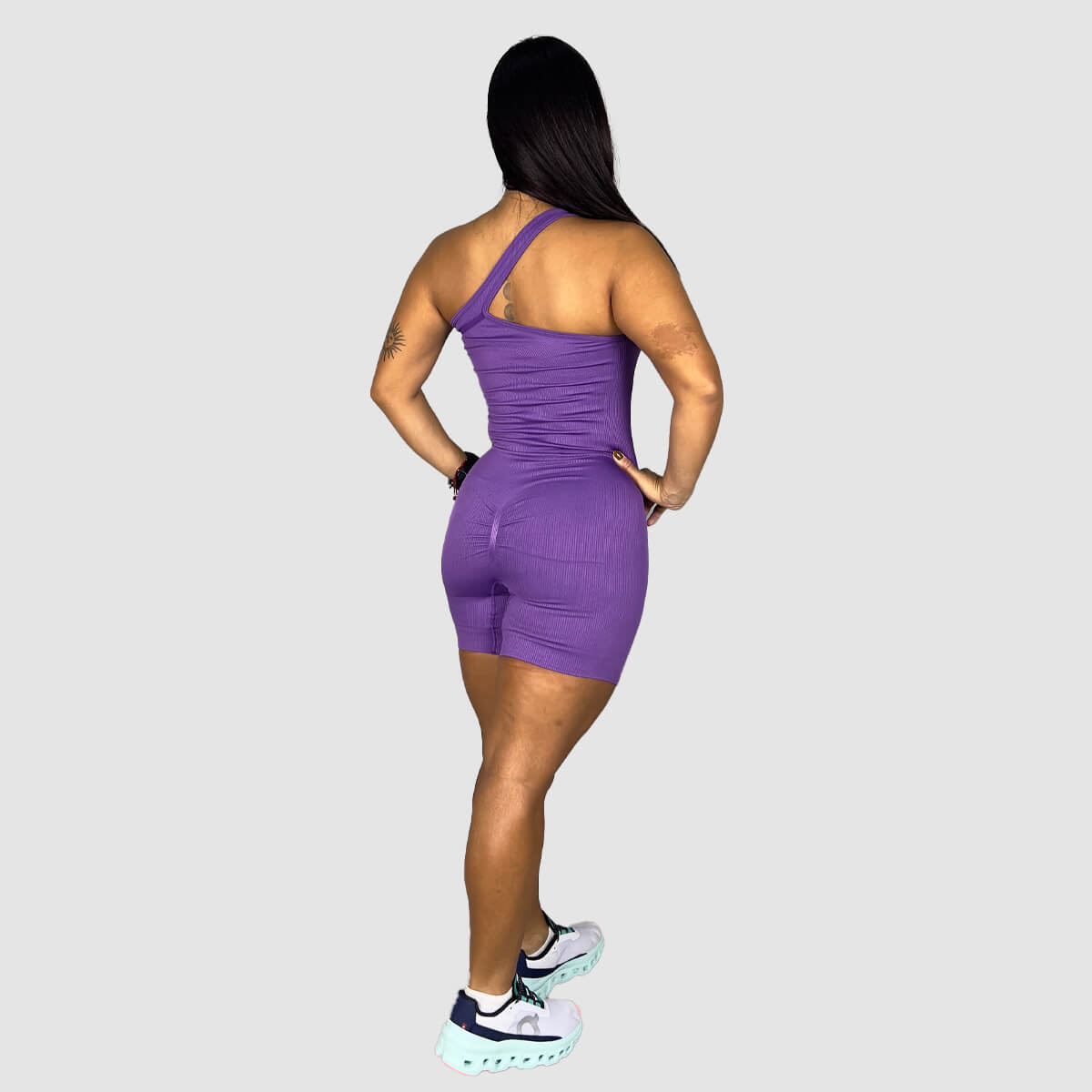 Enterizo Corto Seamless T0294D
