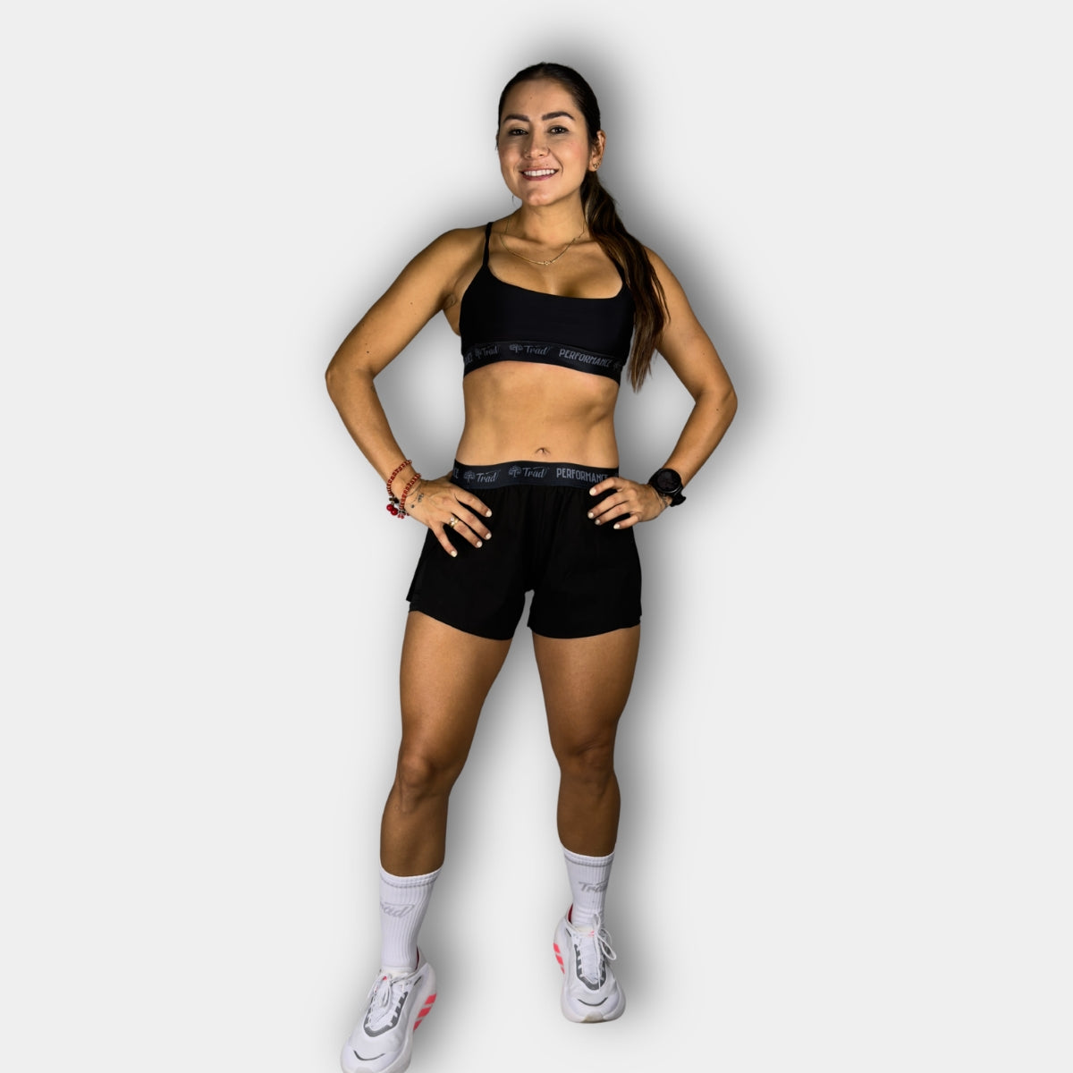 Pantaloneta Deportiva Licra M 228016 Negro