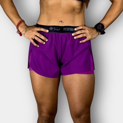 Pantaloneta Deportiva Licra M 228018 Morado