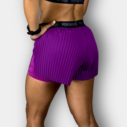 Pantaloneta Deportiva Licra M 228018 Morado