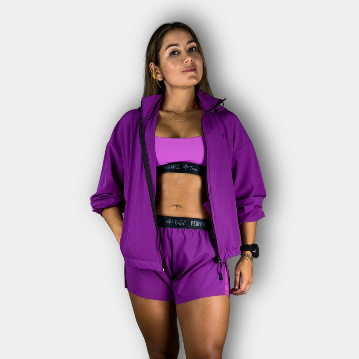 Cortaviento 228053 Morado
