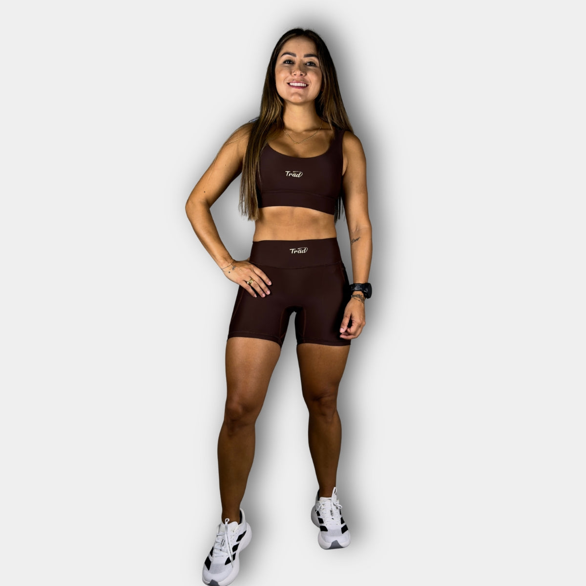 Licra Corta M 228054 Chocolate