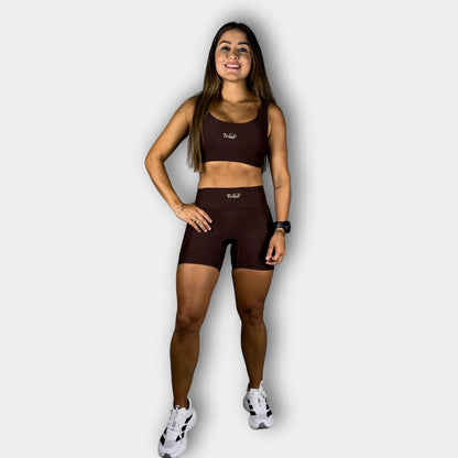 Licra Corta M 228054 Chocolate