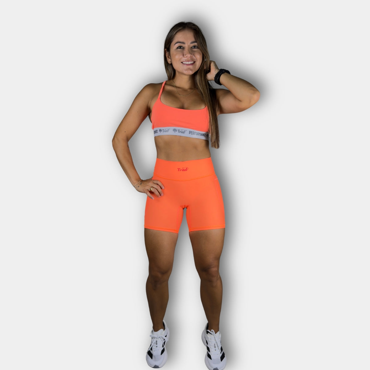 Licra Corta M 228057 Naranja