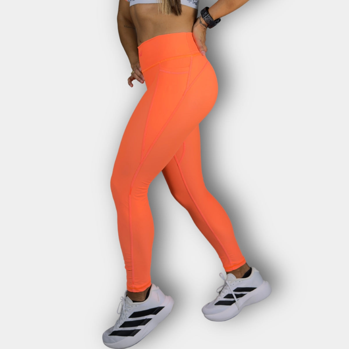 Licra Larga M 228061 Naranja