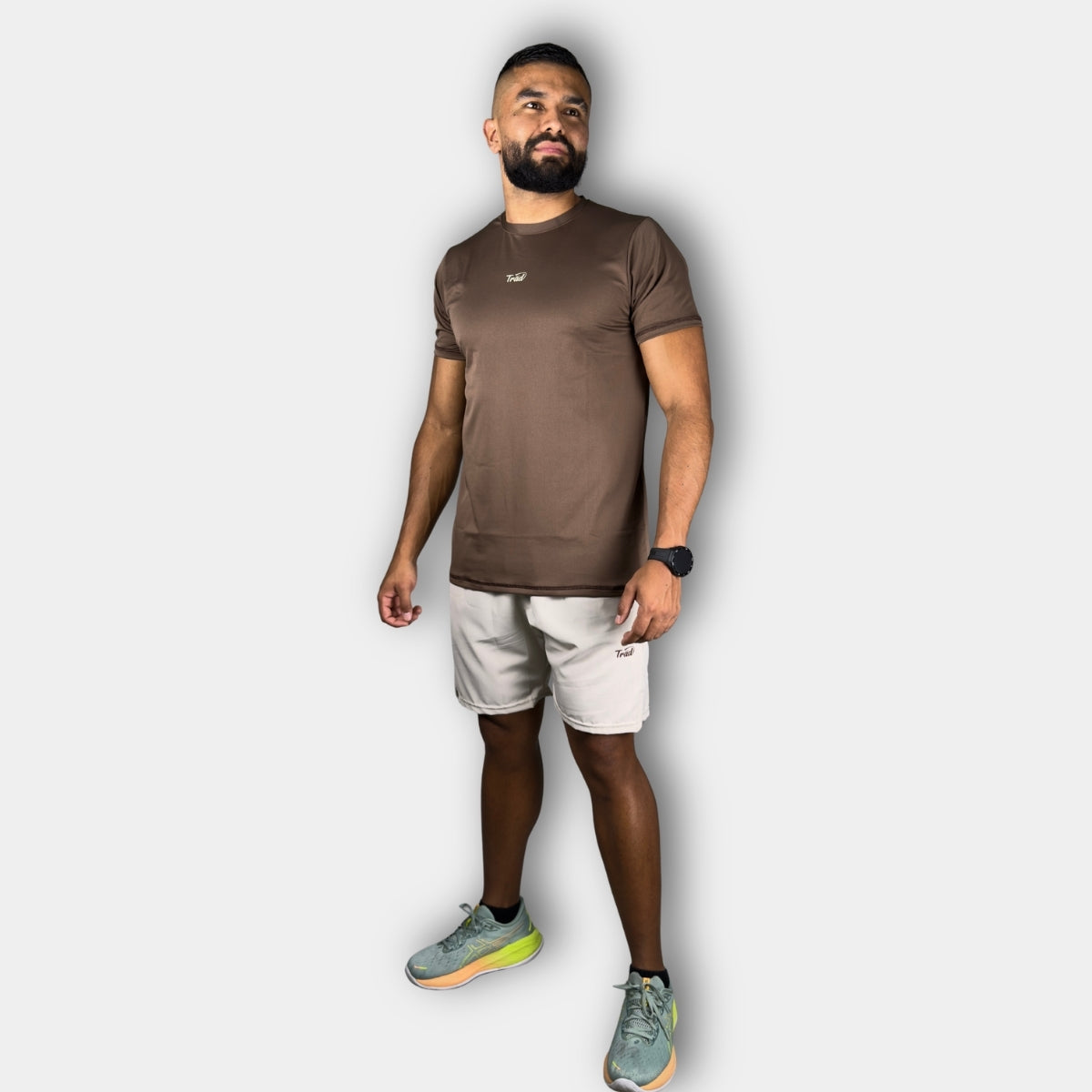 Camiseta Deportiva 228074 Chocolate