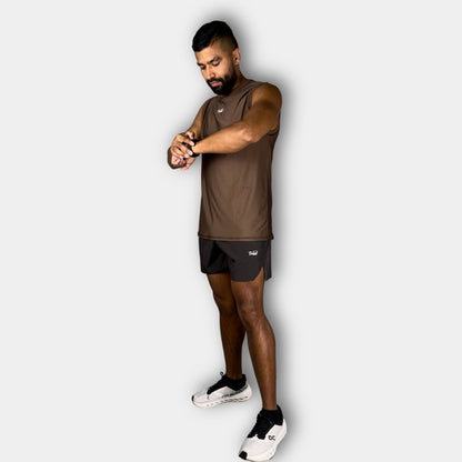 Pantaloneta Deportiva 228127 Café