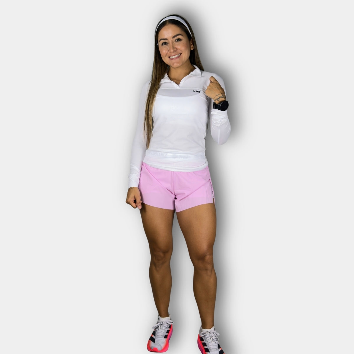 Pantaloneta Deportiva Licra M 228138 Rosado
