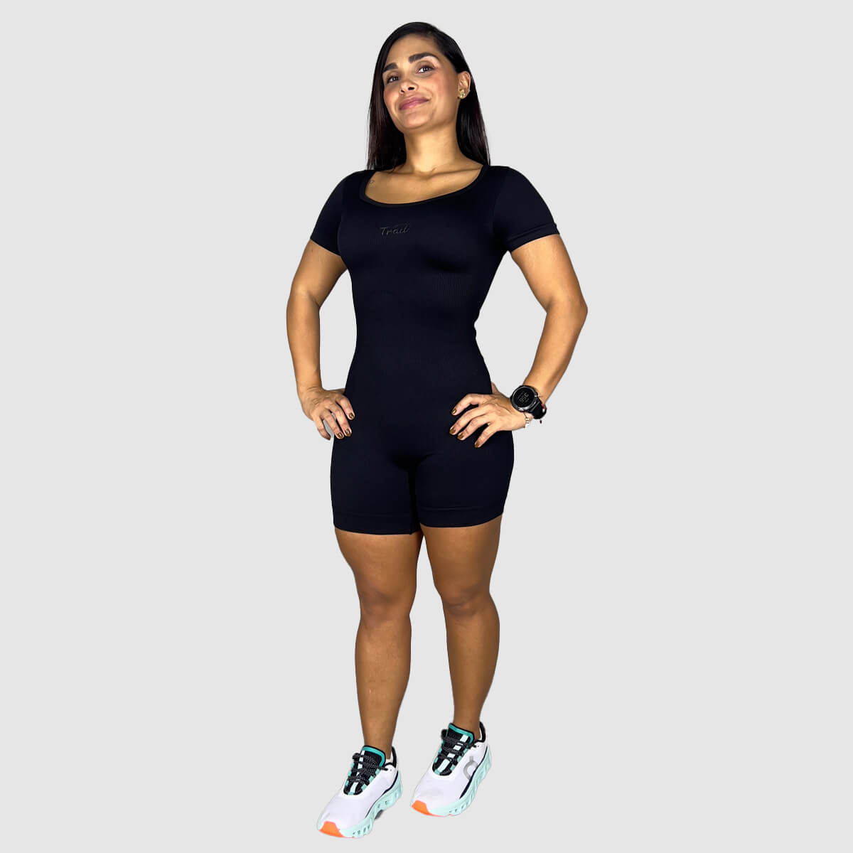 Enterizo Corto Seamless T0278D