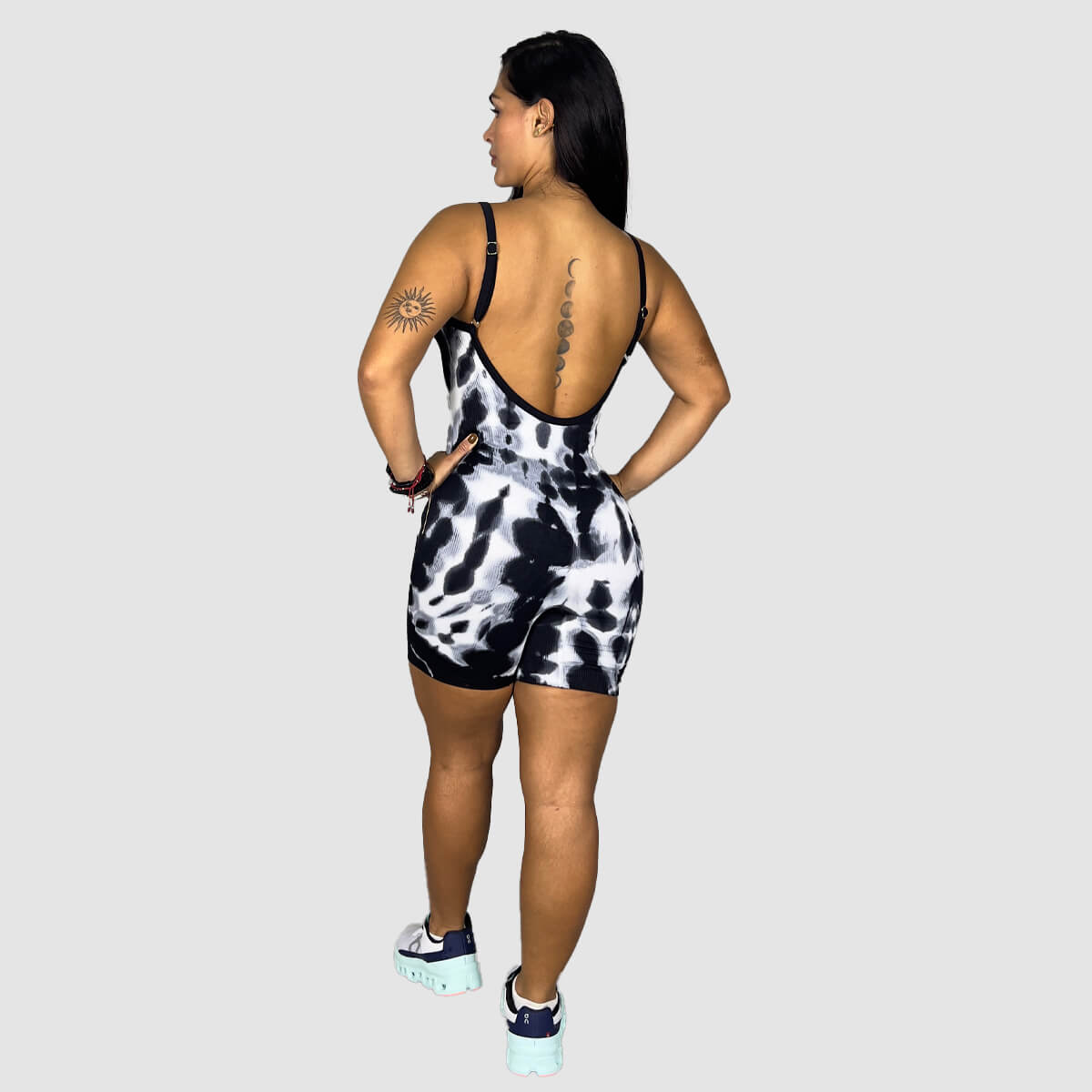 Enterizo Corto Seamless T0288D