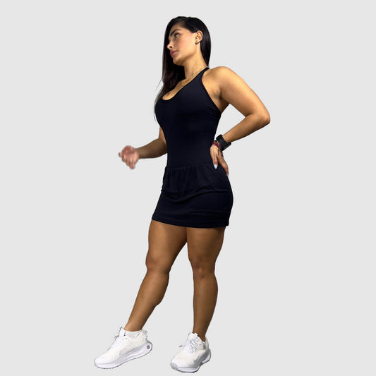 Enterizo Vestido Seamless T0307D