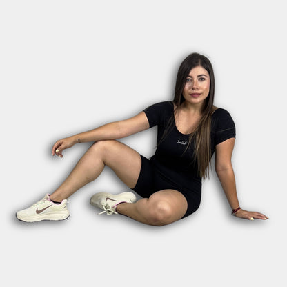 Enterizo Corto Mangas Seamless T0310D