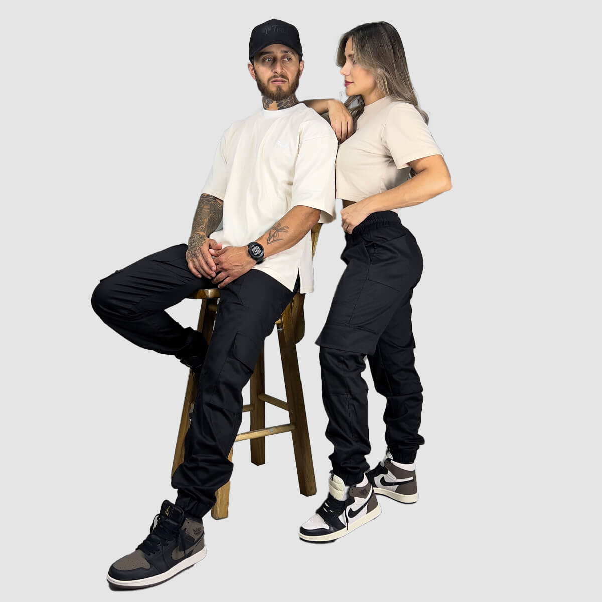 Pantalón Cargo Unisex T0318D