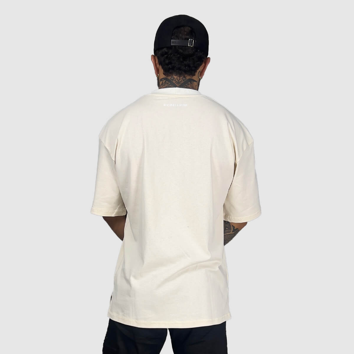 Camiseta Algodón Oversize T0319D