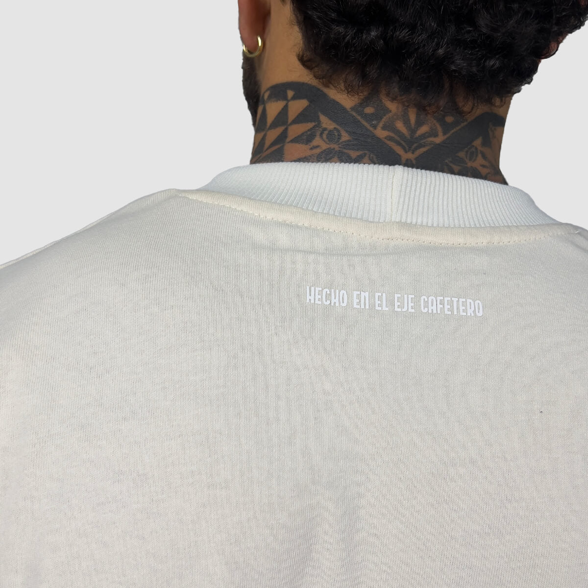 Camiseta Algodón Oversize T0319D