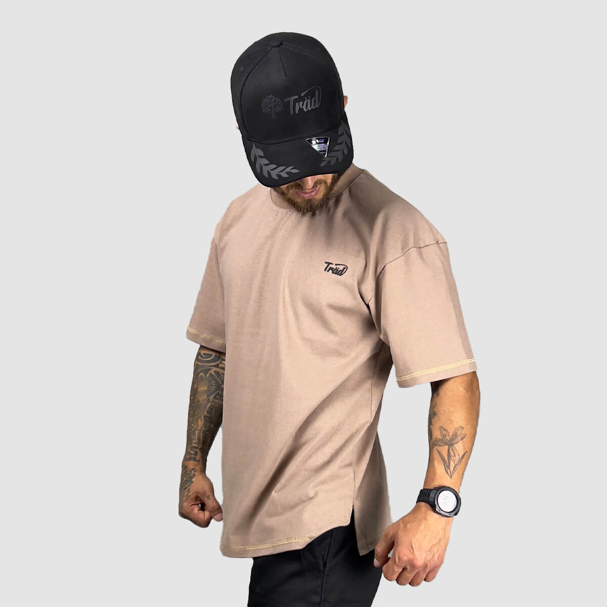 Camiseta Algodón Oversize T0319D